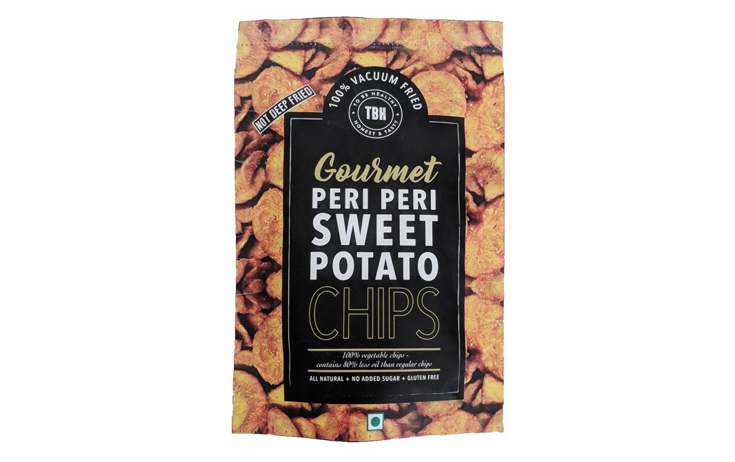 To Be Healthy Gourmet Peri Peri Sweet Potato Chips   Pack  50 grams